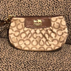 Coach wristlet